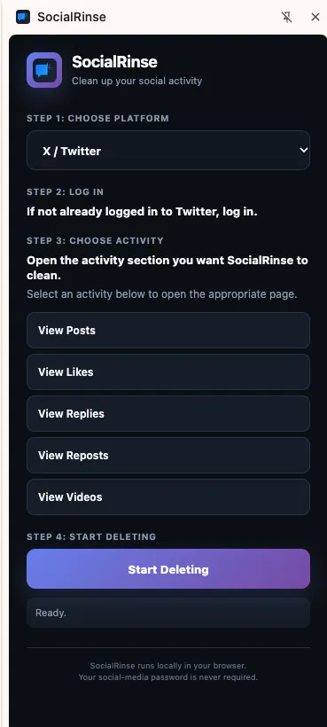 SocialRinse