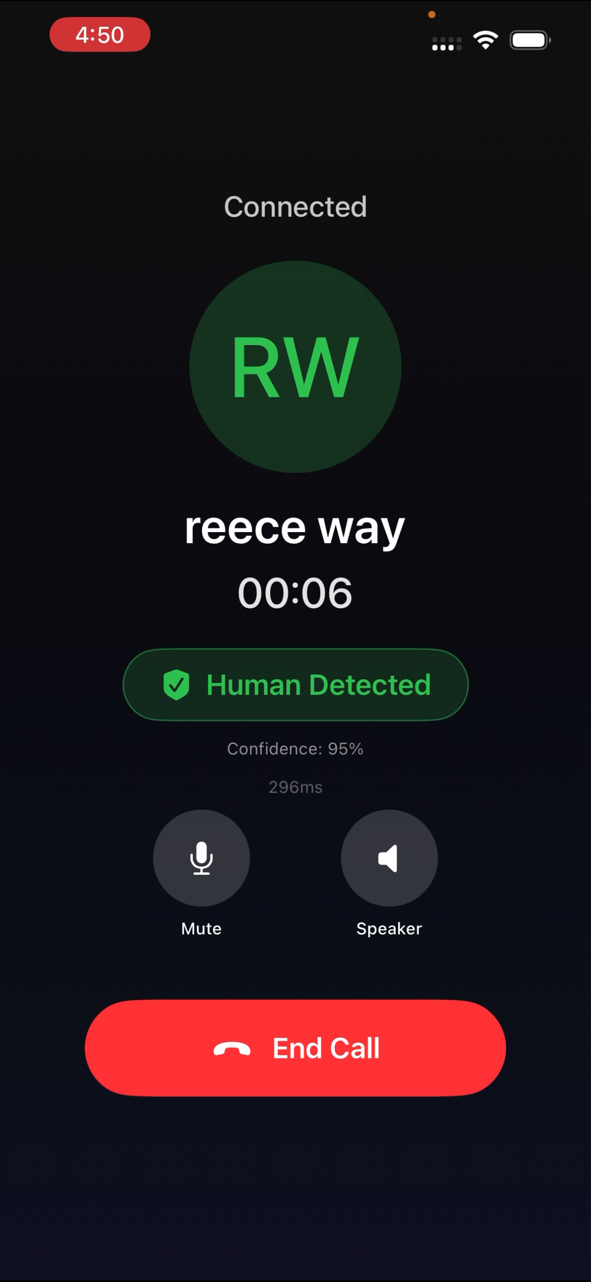 Vericall - Screenshot 5 showing product features and functionality