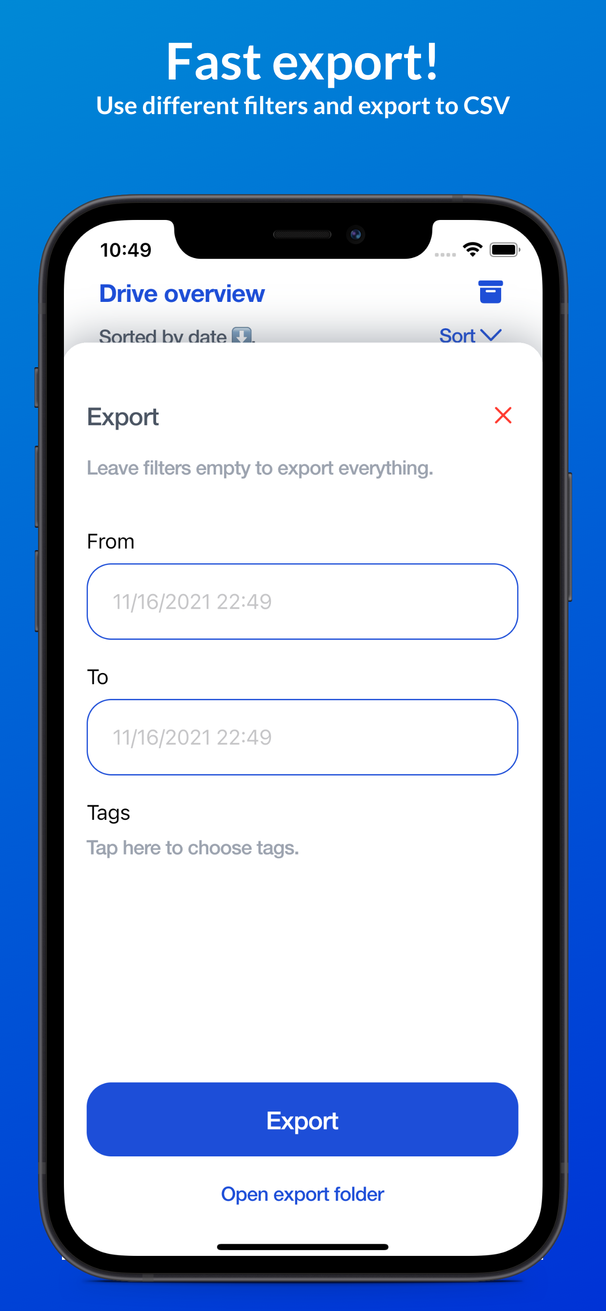 MiepMiep: mileage tracker gallery image