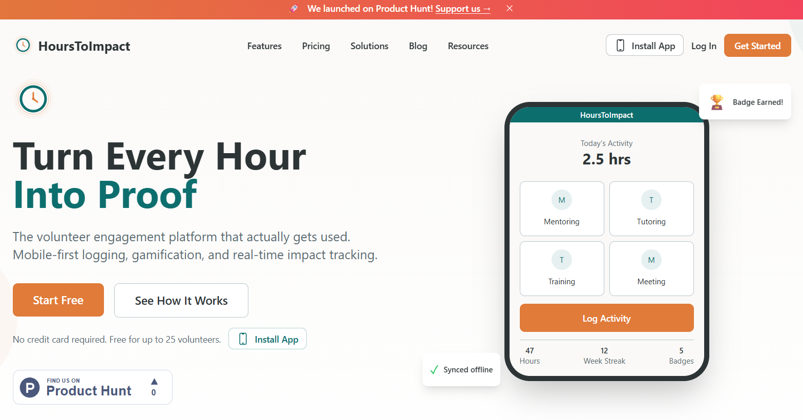 HoursToImpact gallery image