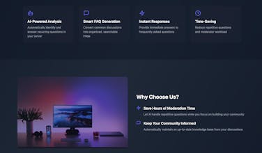AI-Powered Discord FAQ Automation Tool gallery image