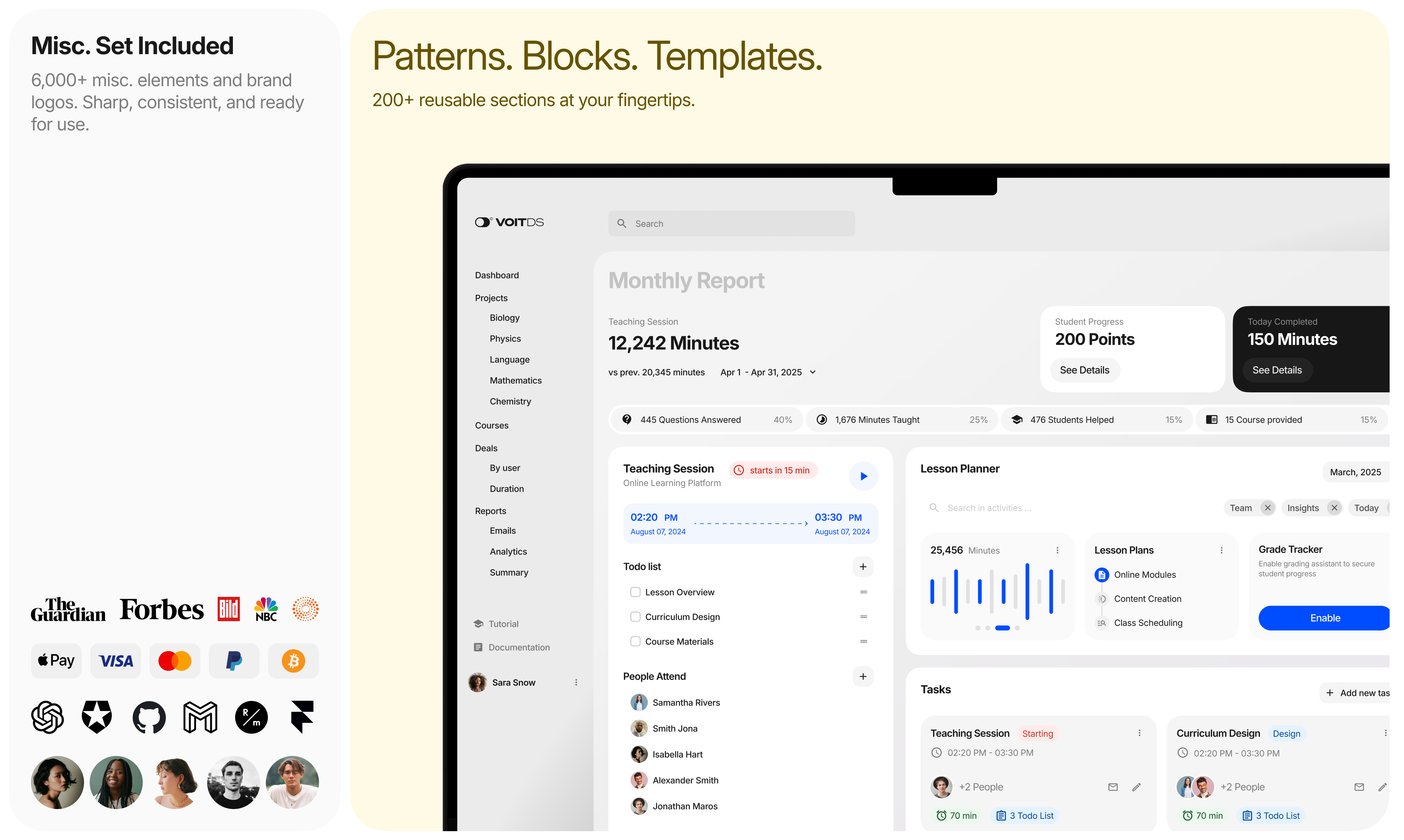VOIT Design System gallery image