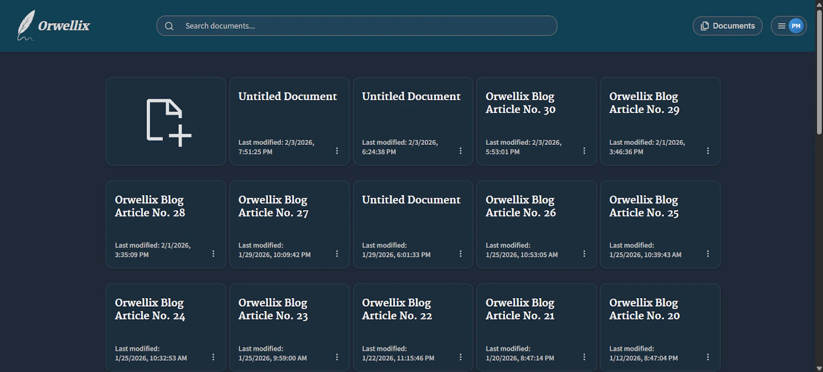 Orwellix screenshot 8