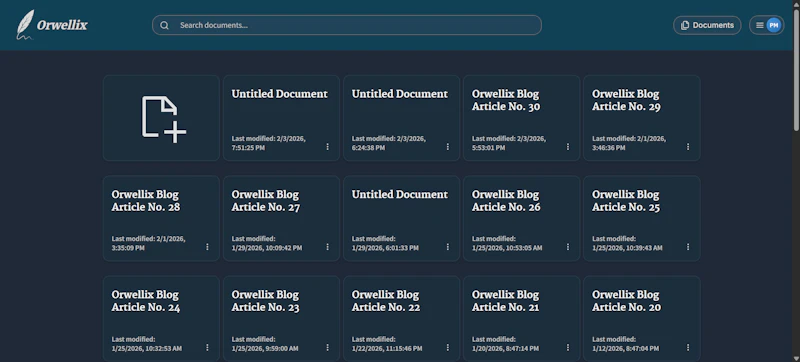 Orwellix screenshot 8
