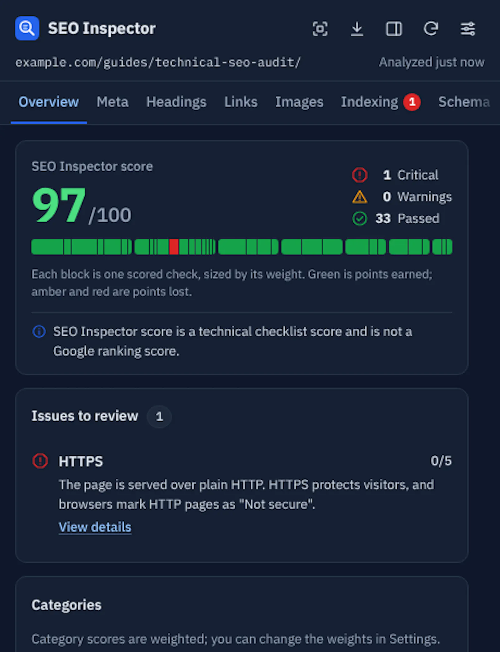 SEO Inspector screenshot 4