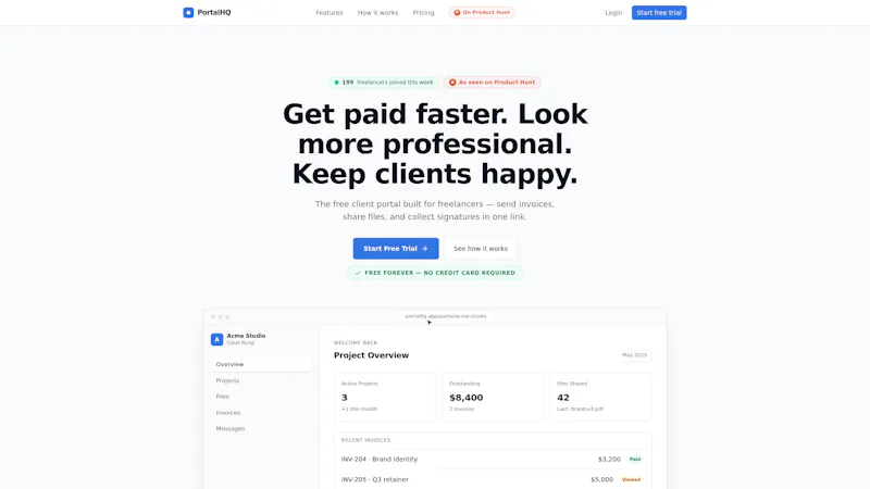 PortalHQ screenshot 1