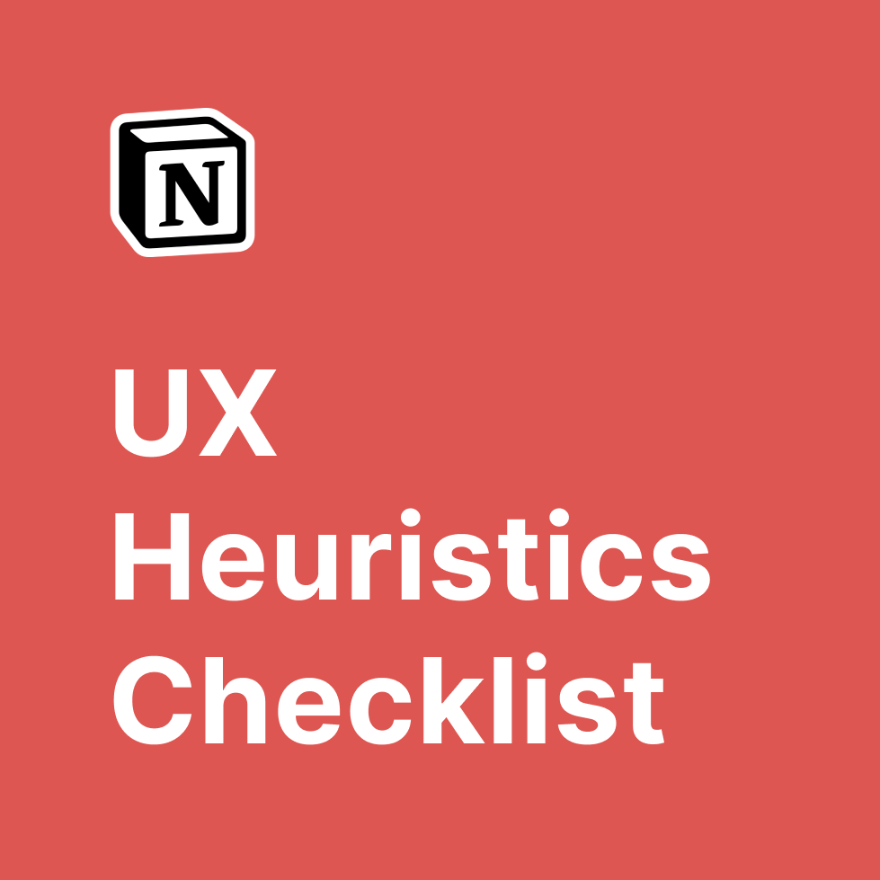 UX Heuristics Checklist