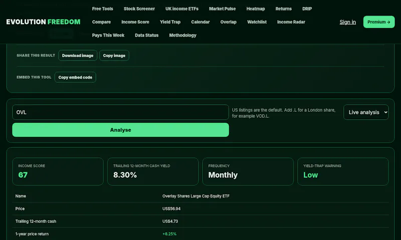 Evolution Freedom Stock Tools screenshot 4