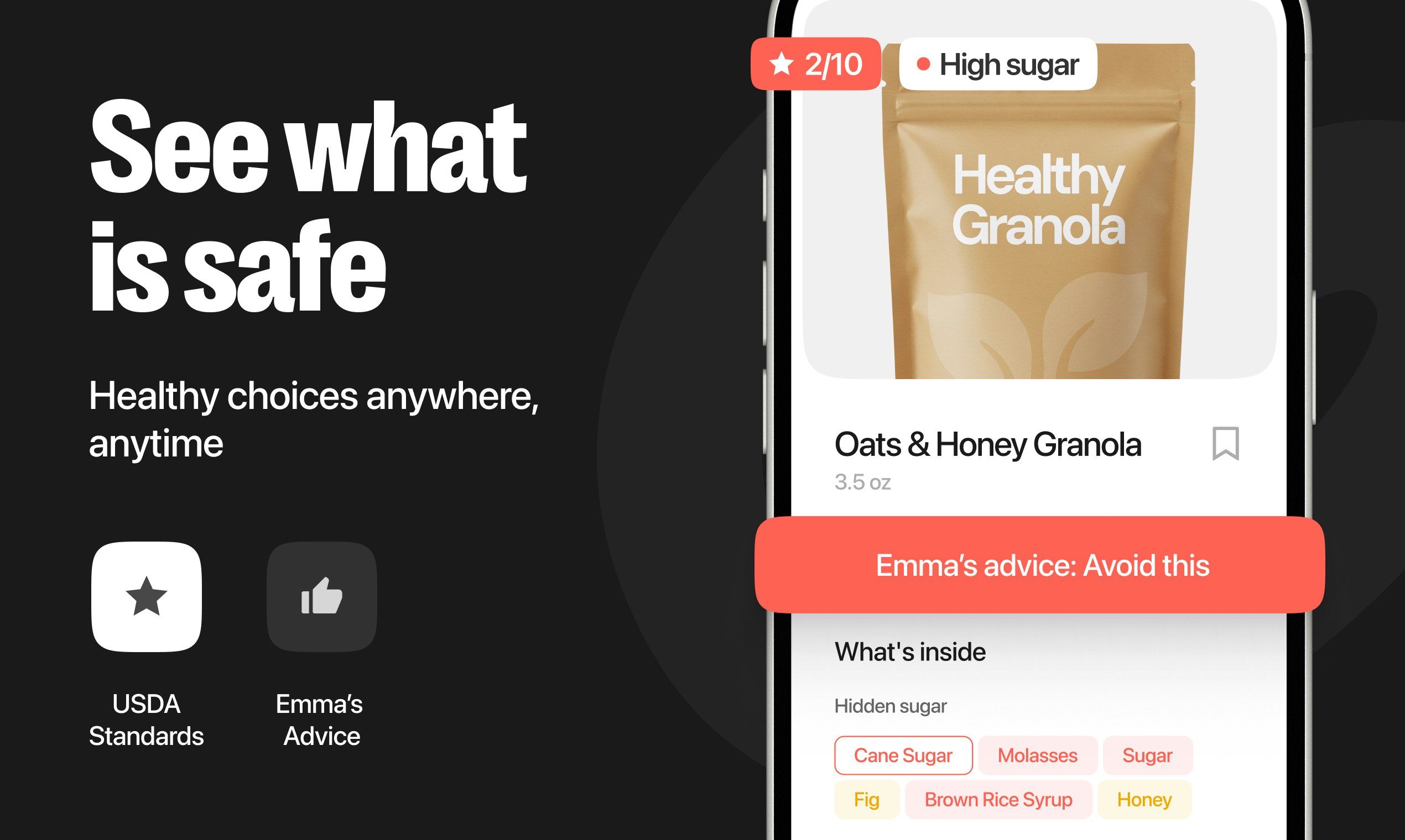 Emma:  AI Food Scanner gallery image