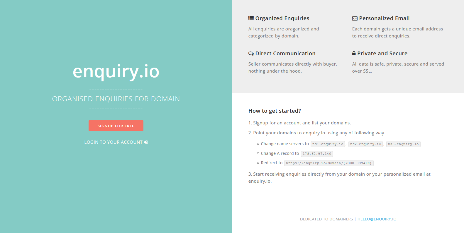 Enquiry.io gallery image
