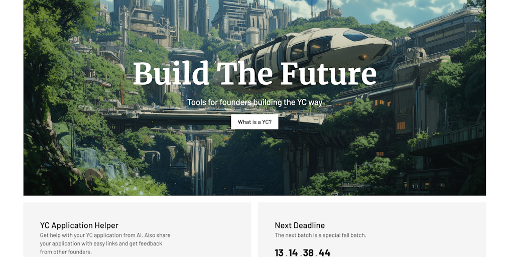 YC Application Helper
