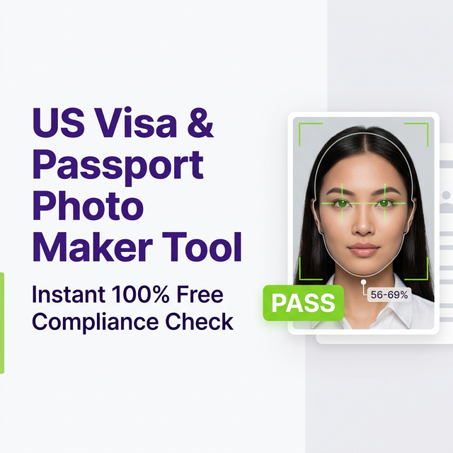 US Visa Photo Validator & Cropper gallery image