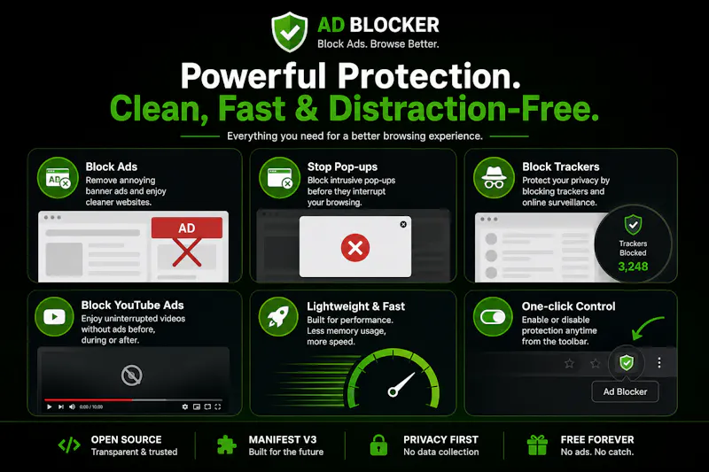 Ad Blocker: Block Ads & YouTube Ads screenshot 2