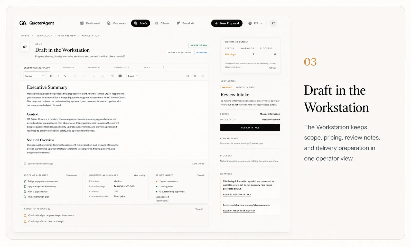 QuoterAgent screenshot 4