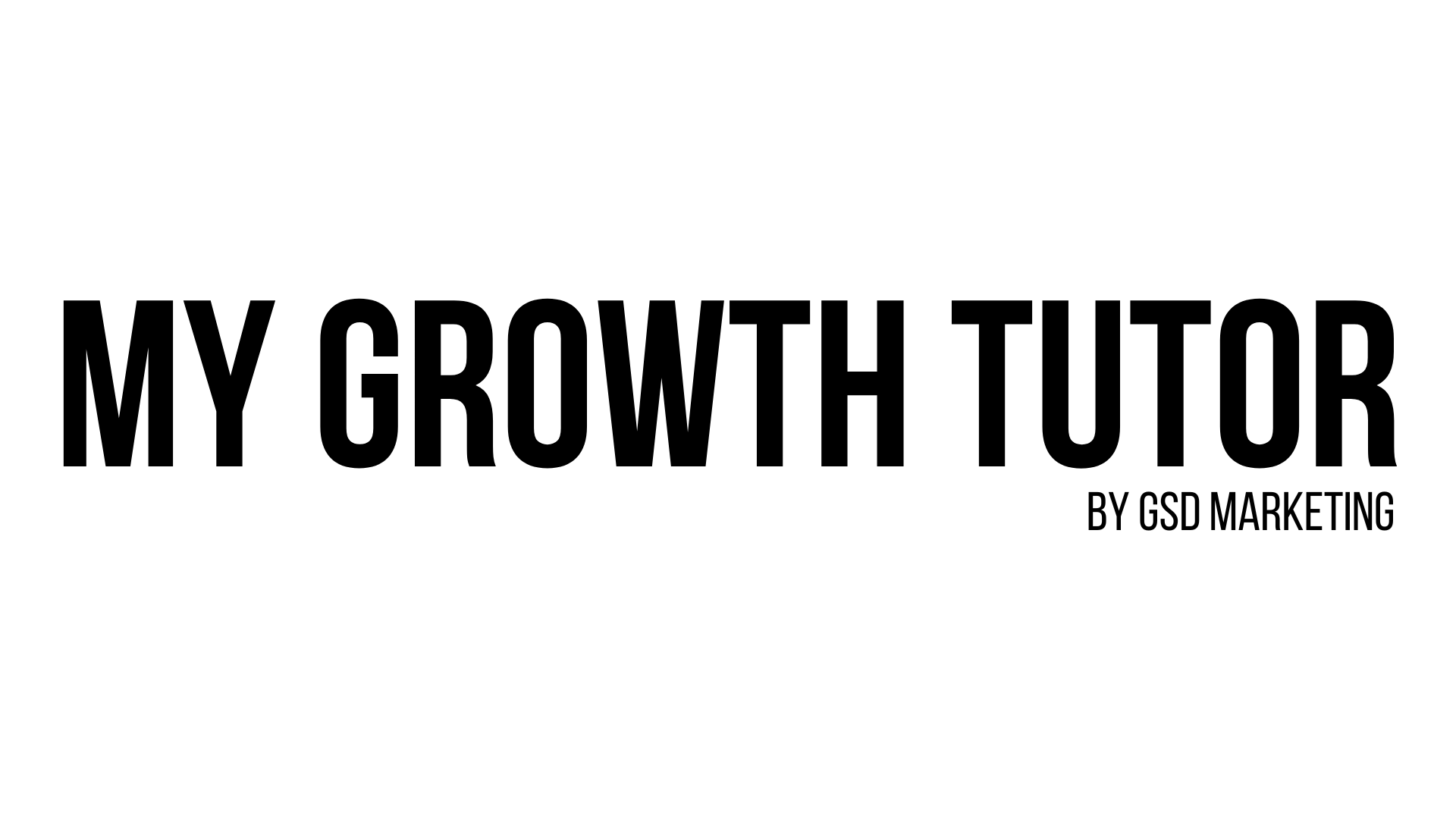 My Growth Tutor - helping early stage founders build a proper growth program media 1