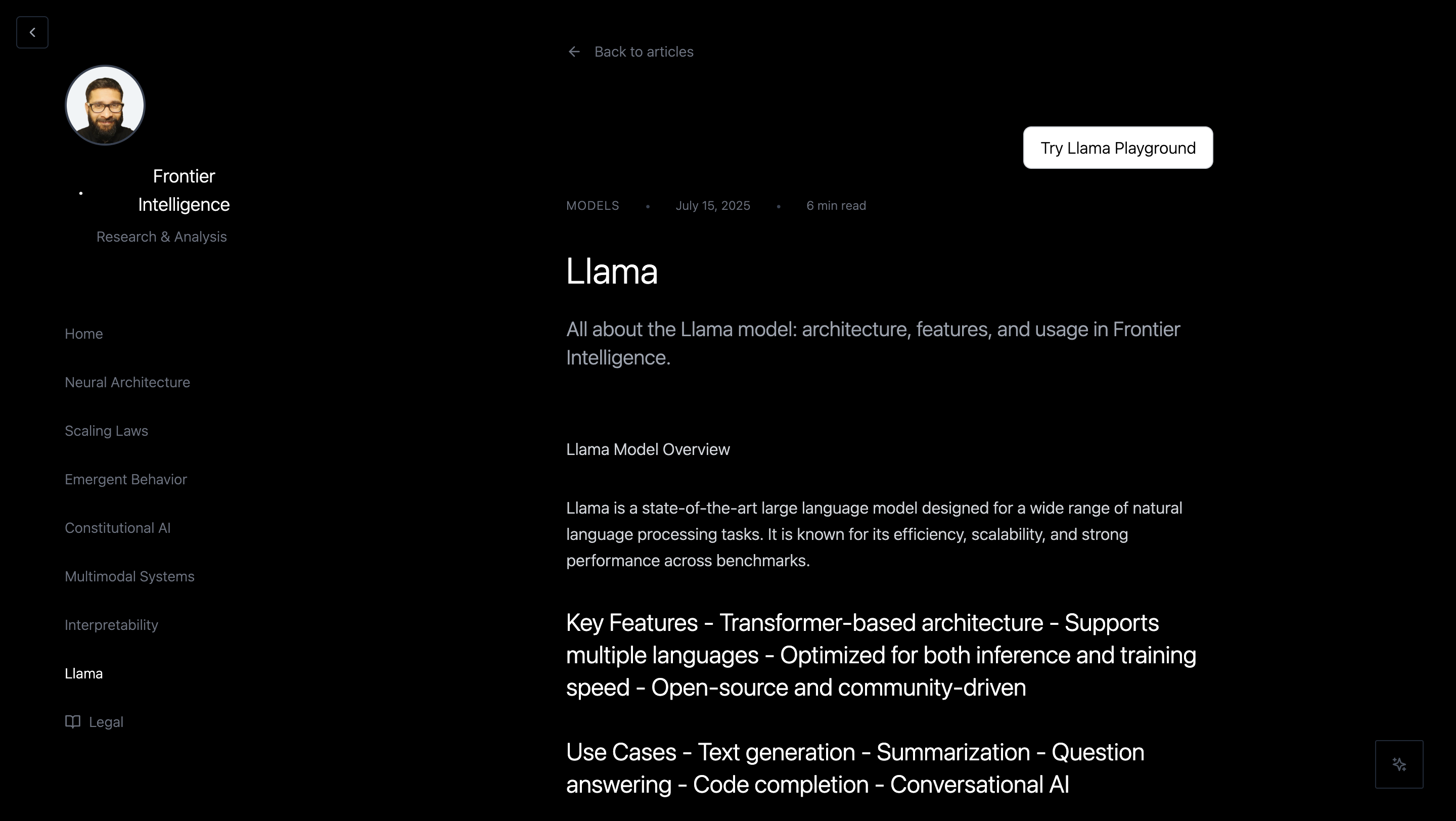 Frontier Intelligence gallery image