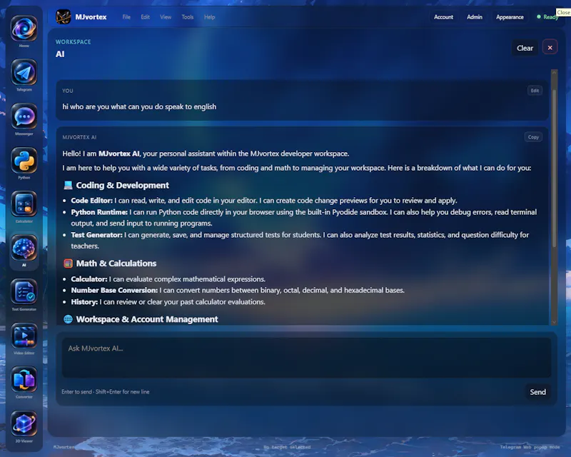 MJvortex screenshot 3
