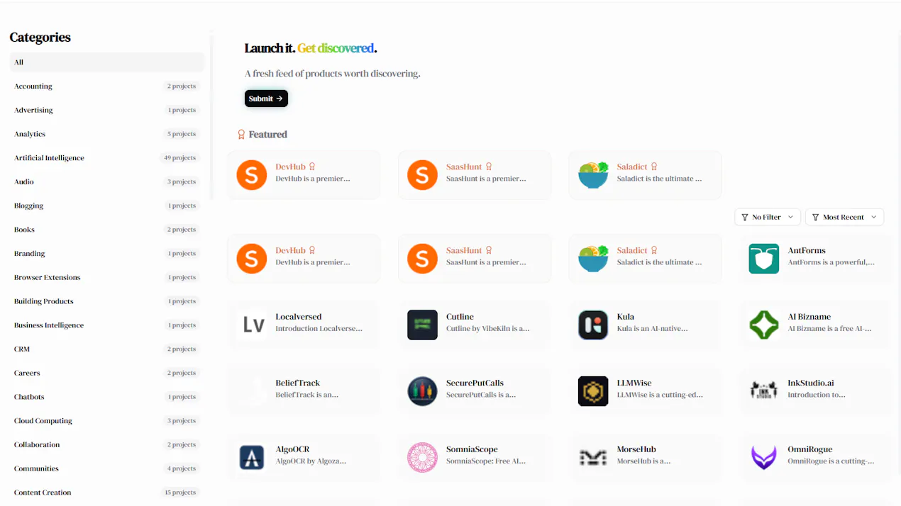 Launch Feeds product