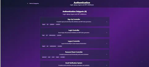 Boilerplate Code Generator gallery image