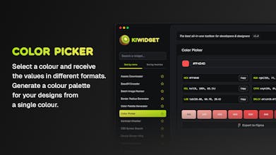 Kiwidget gallery image