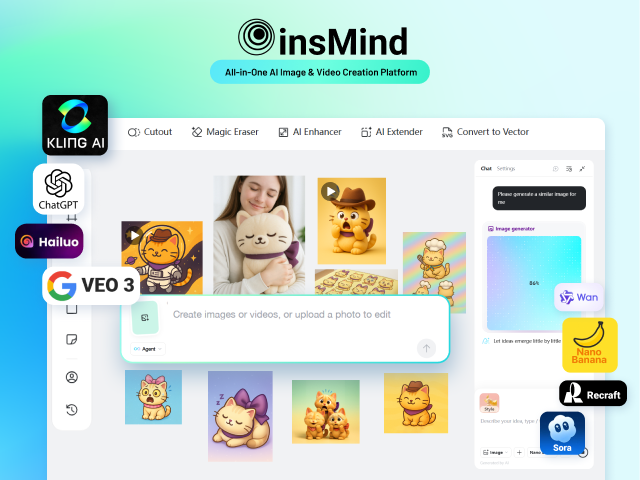 insMind AI Agent gallery image