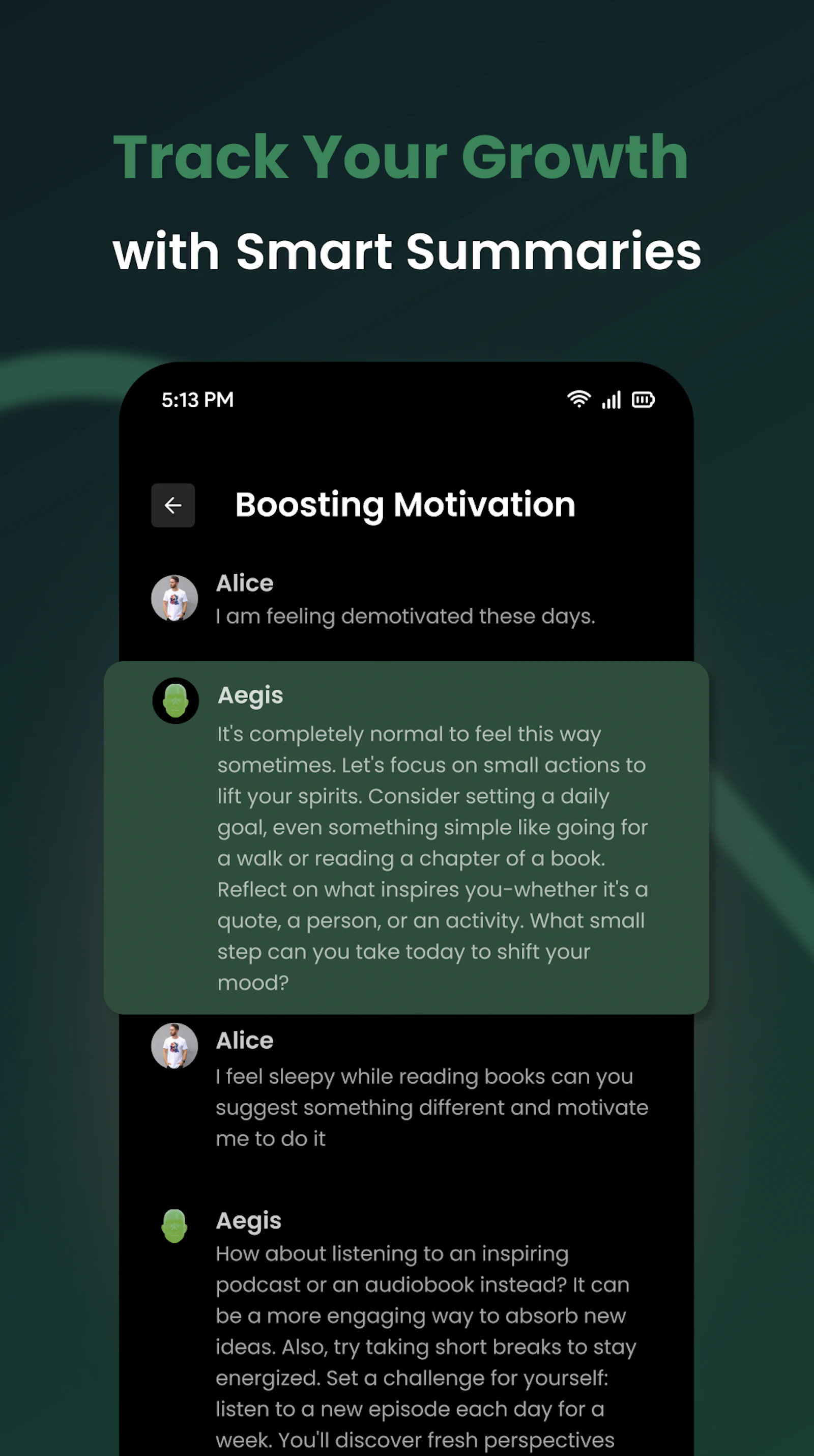 Thimin - Your voice-first private mentor screenshot 4