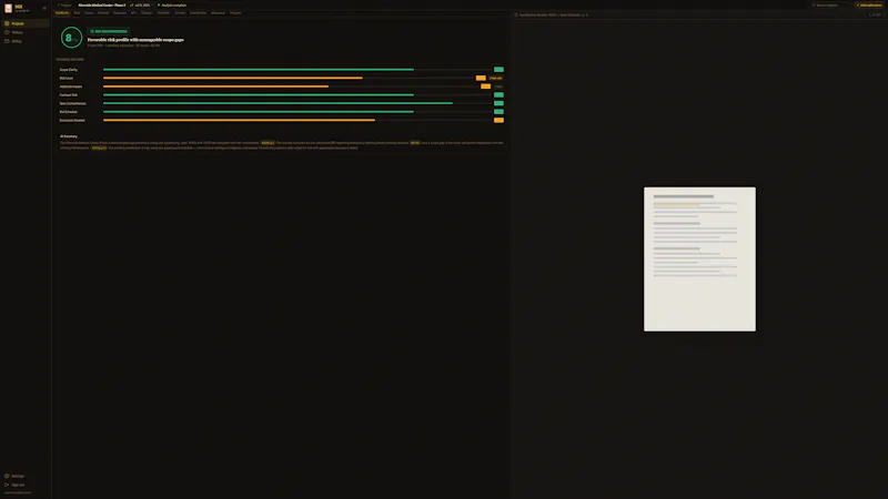 NIX, Bid Intelligence for Subcontractors screenshot 4