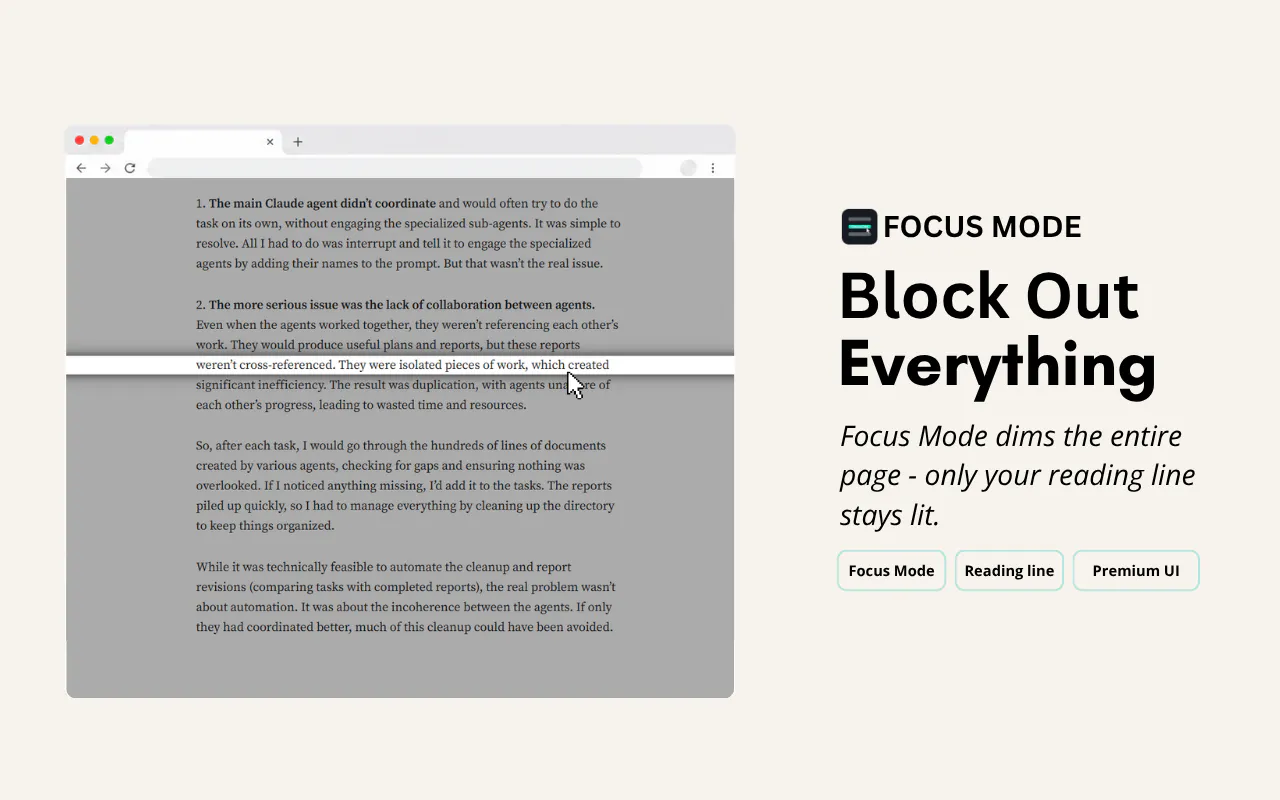 FocusLine – Reading Ruler & Line Reader gallery image