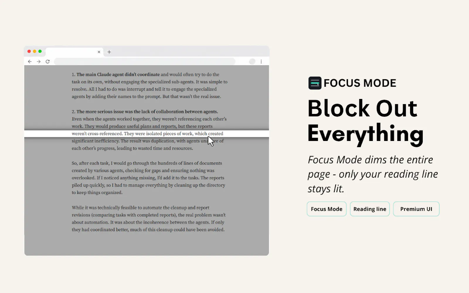 FocusLine – Reading Ruler & Line Reader screenshot 2