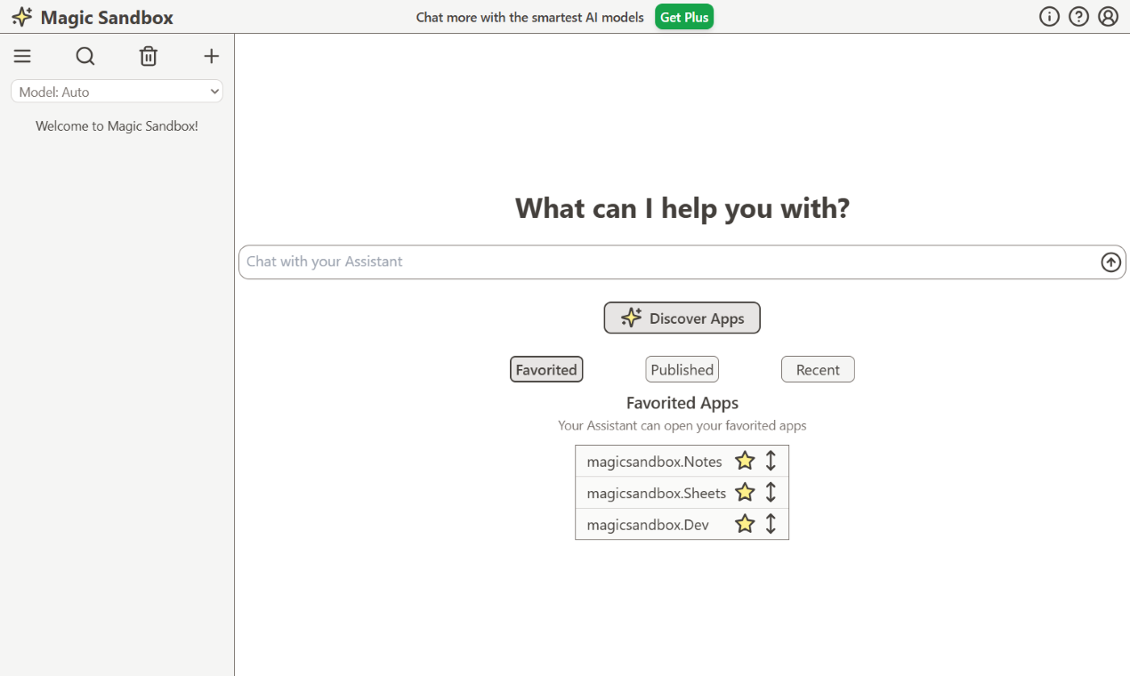 Sandbox magico - Un assistente di intelligenza artificiale con un app store media 2