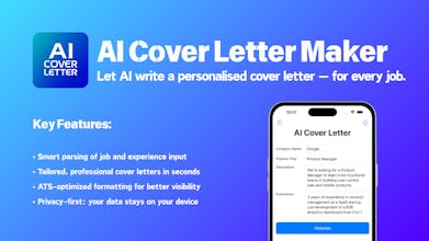 AI Cover Letter Maker gallery image