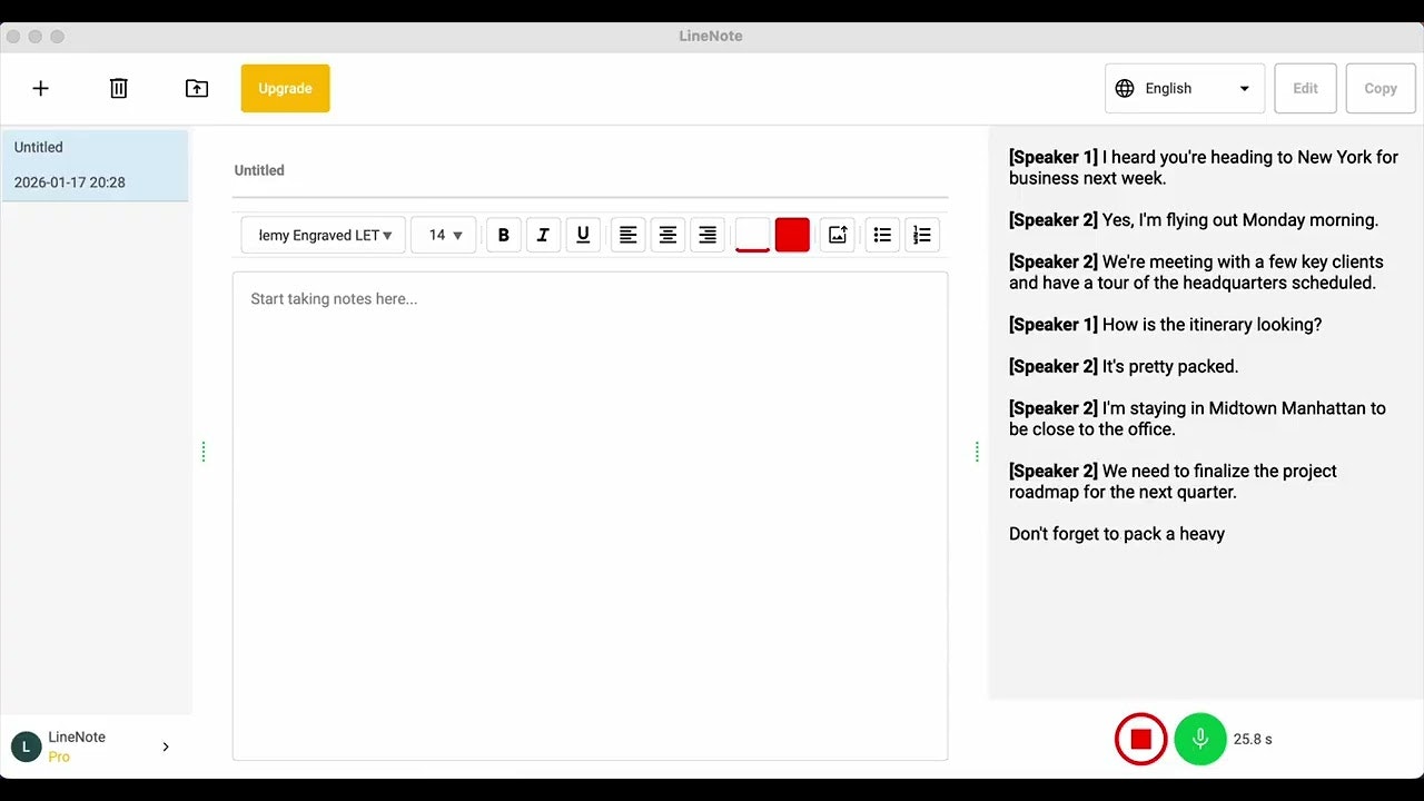 LineNote gallery image