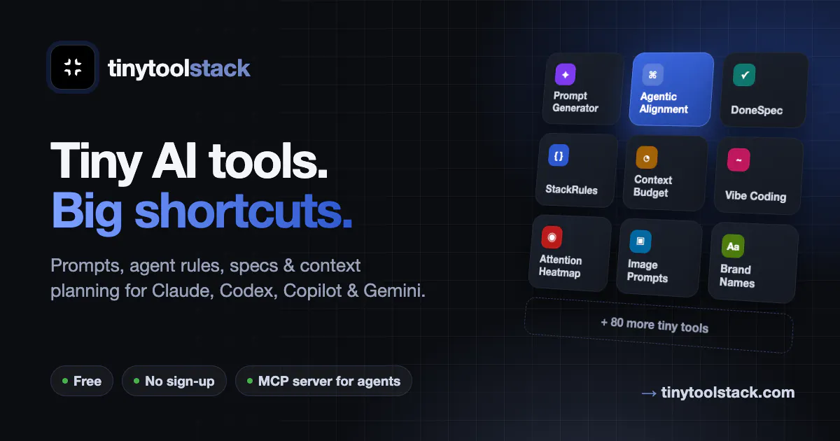 Tinytoolstack gallery image