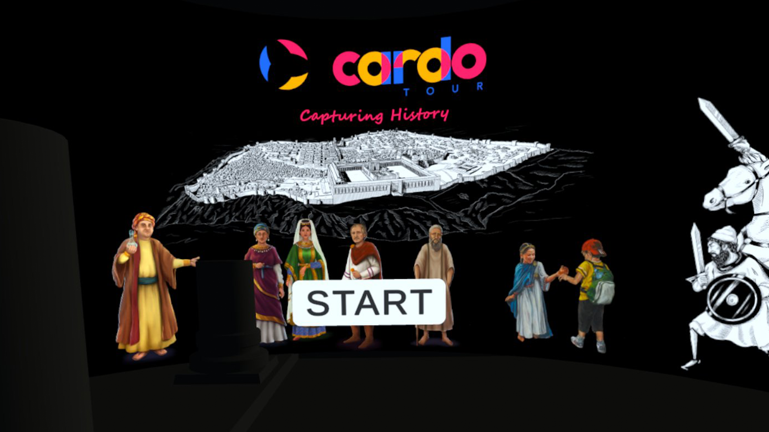Jeruzalem Cardo Tour - VR -editie - Cardovr is een opwindend avontuur in het hart van Jeruzalem media 7