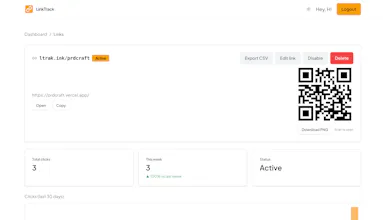LinkTrack ā Link Tracker gallery image