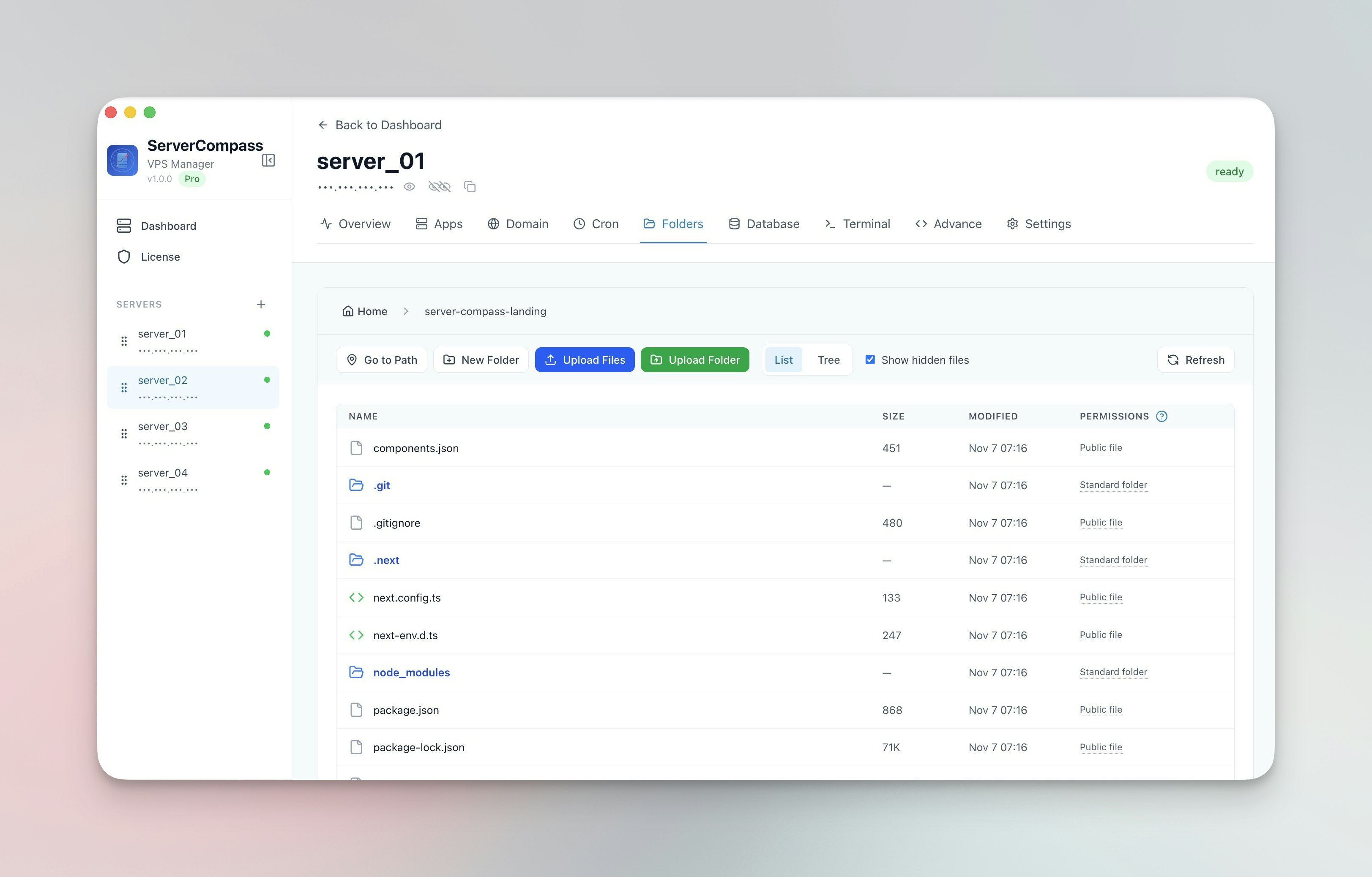 Server Compass gallery image