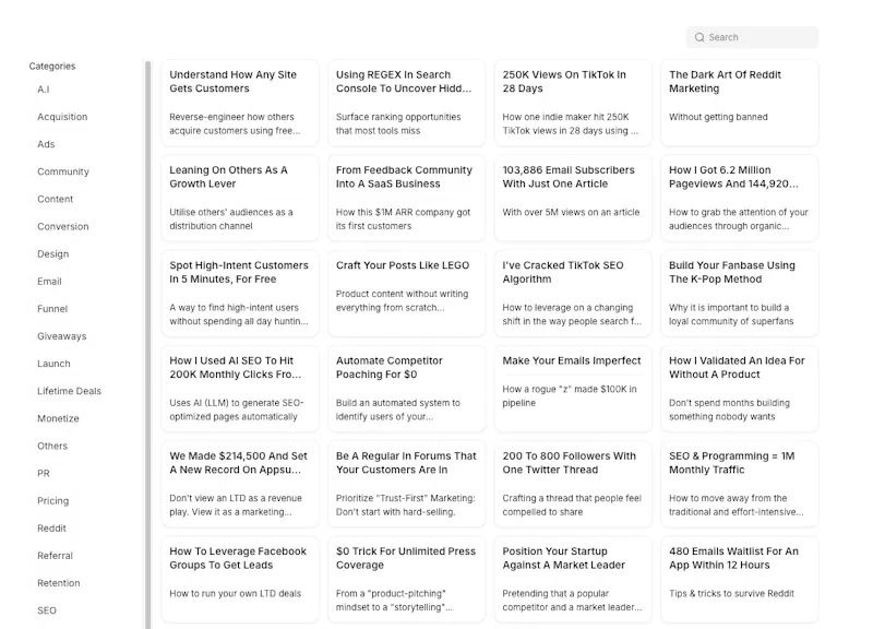 GrowthStash screenshot 1