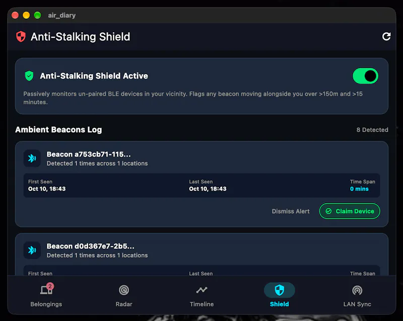 AirDiary screenshot 6
