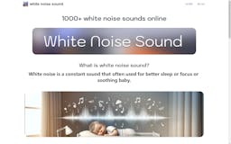 white noise sound media 1