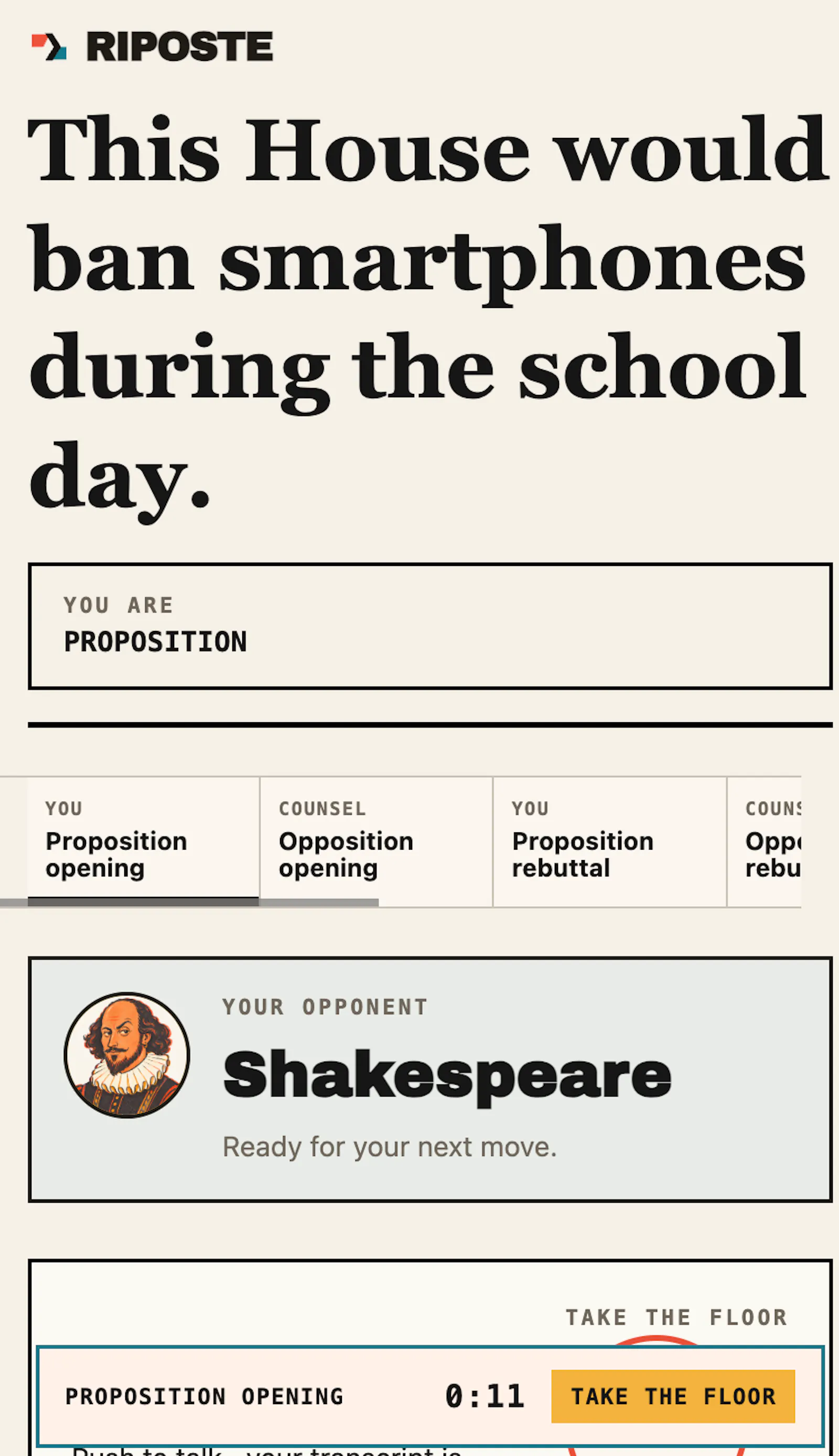Riposte screenshot 4