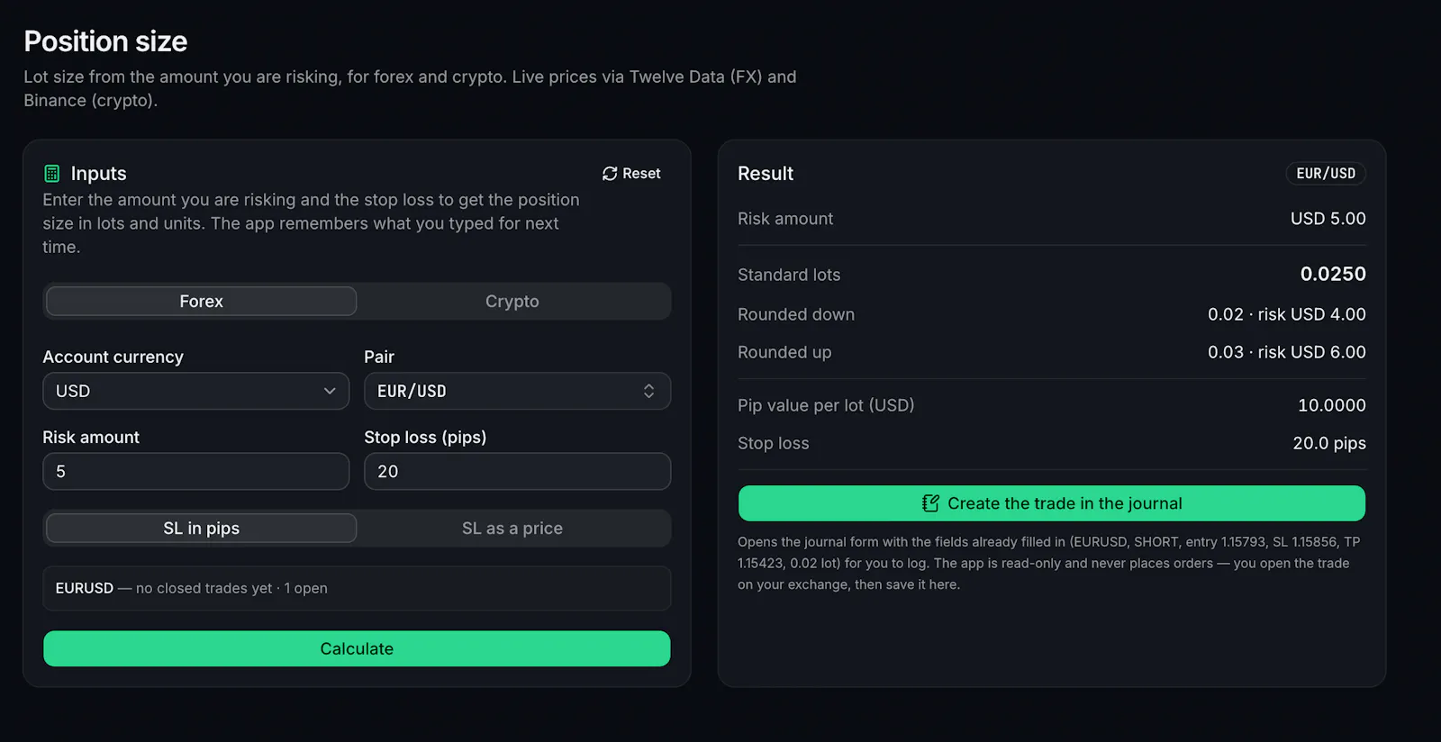 Nhật Ký Trade screenshot 3
