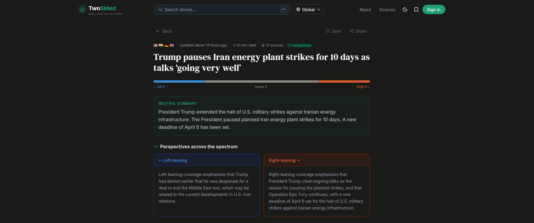 TwoSided.news gallery image
