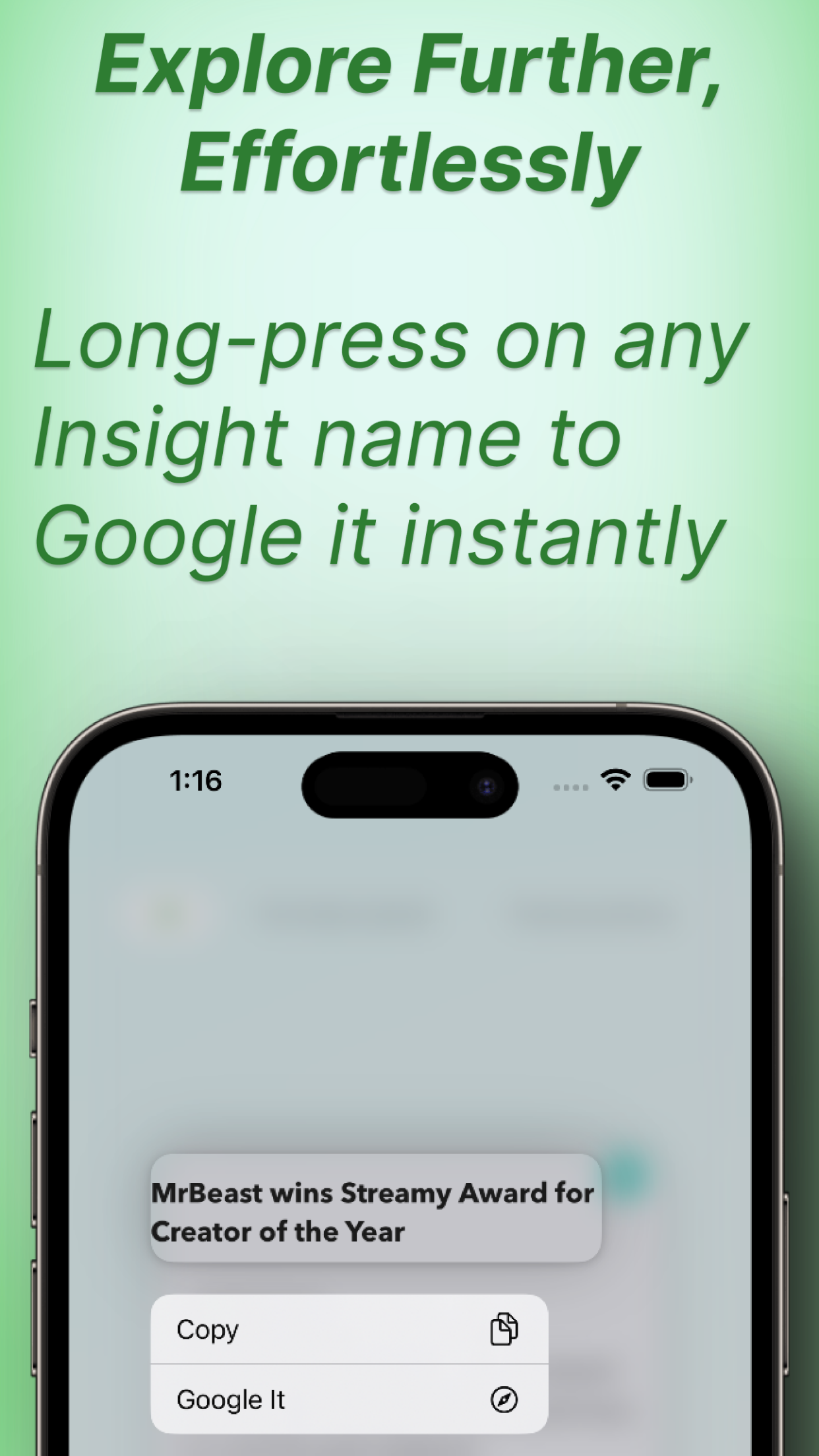 [iOS App] Subncore: Newsletter Insights gallery image