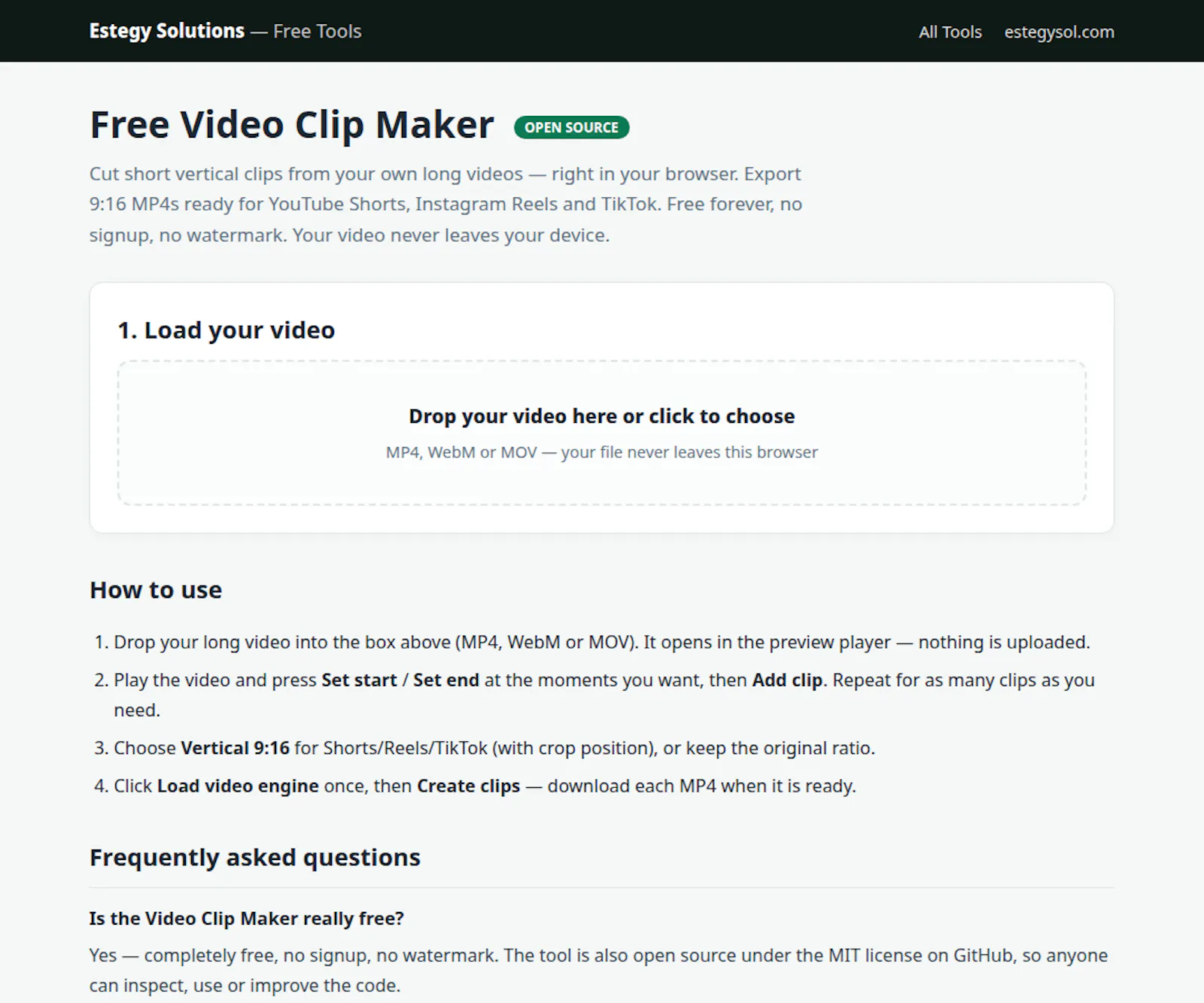 Video Clip Maker screenshot 2