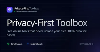 Privacy First Tools - Free and Private gallery image