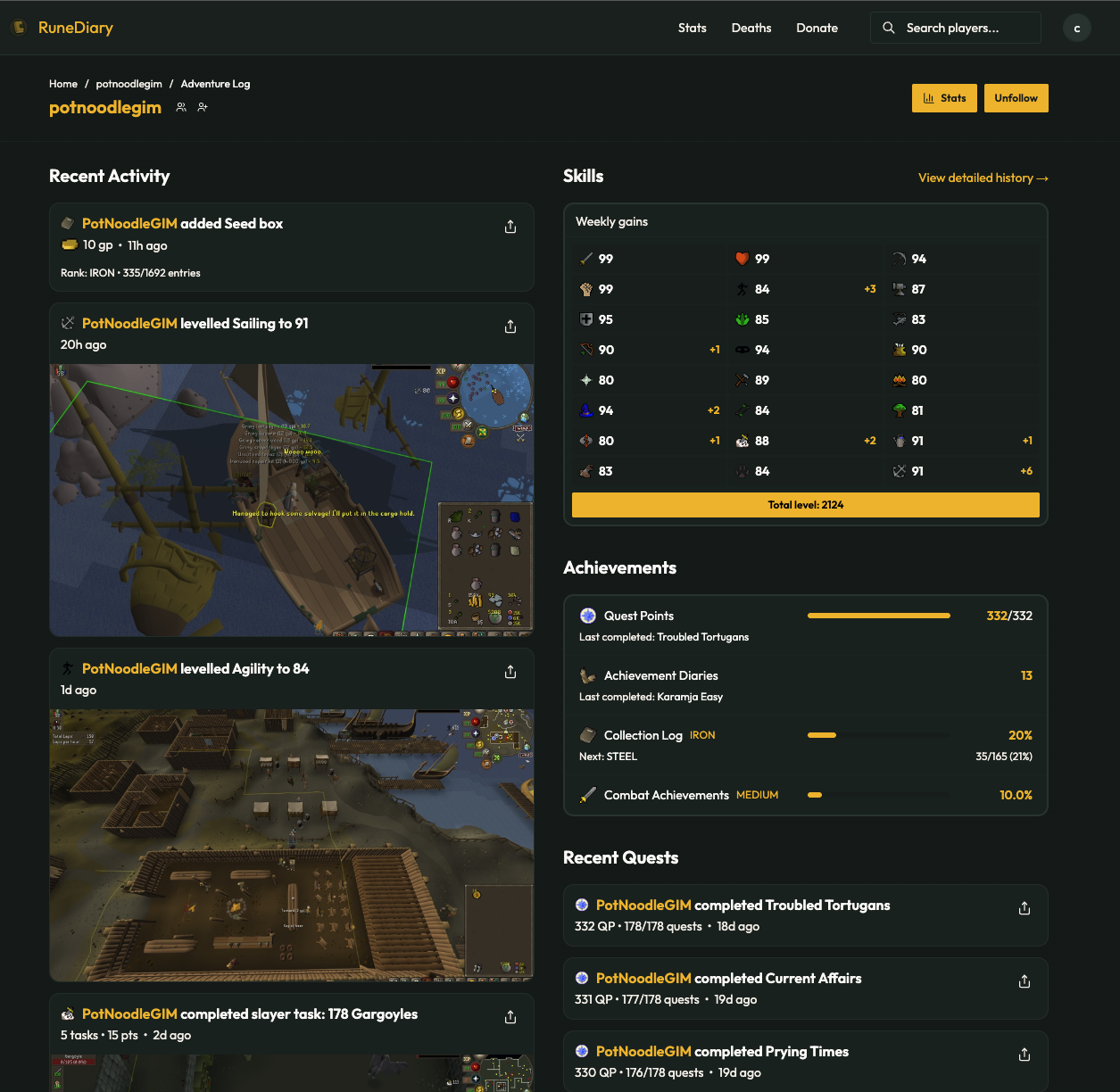 RuneDiary gallery image