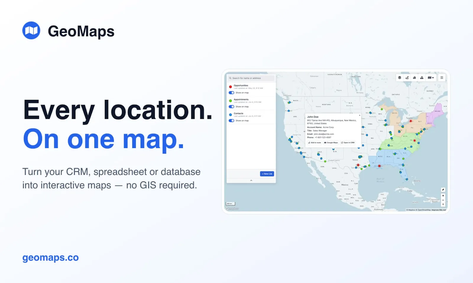 GeoMaps screenshot 2