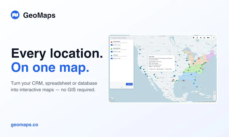 GeoMaps screenshot 2