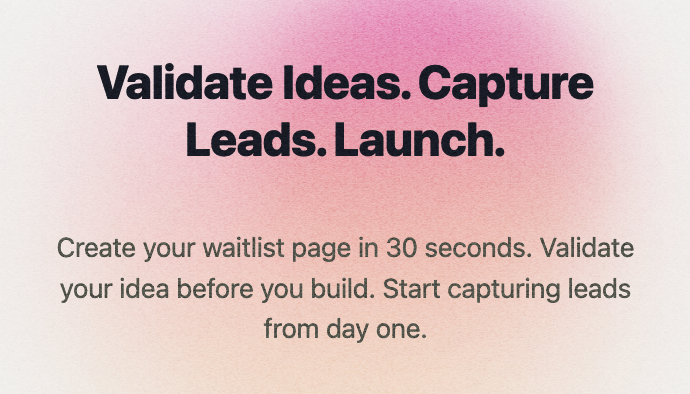 LaunchSoon - Screenshot 2 showing product features and functionality