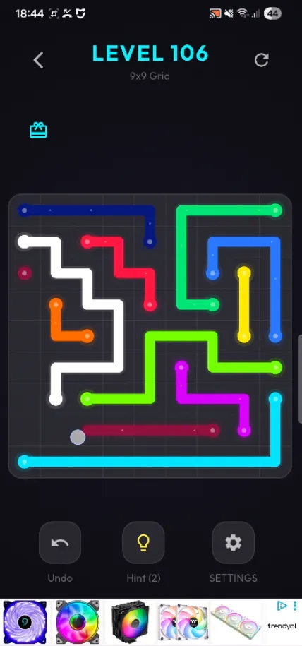 NeonPaths: Daily Logic Puzzle gallery image